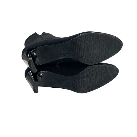 Stuart Weitzman Black Heeled Ankle Booties Womens 7 - Picture 7 of 7